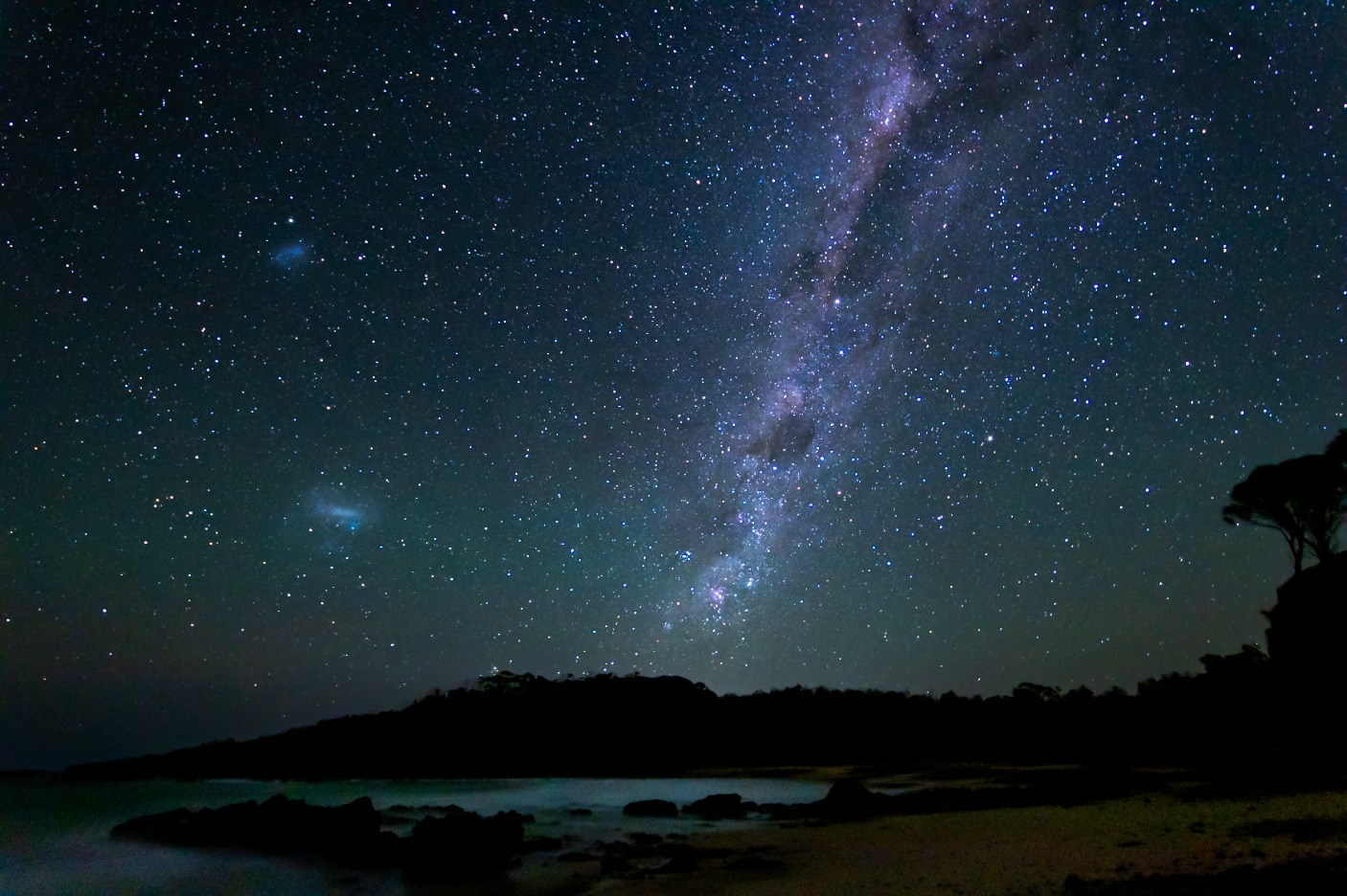 The Milky way view from Billy Beach